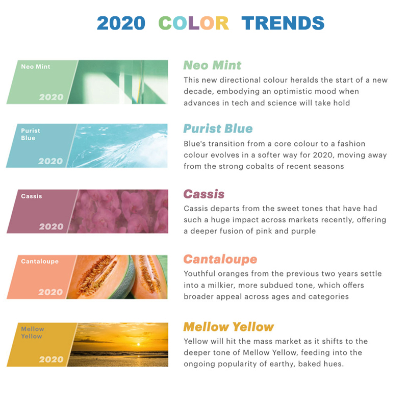 2020 színes trendek